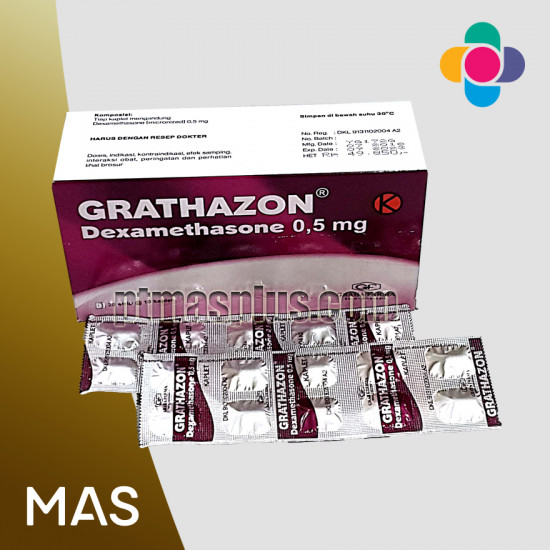 Grathazon dexamethasone 0 5 mg obat untuk apa