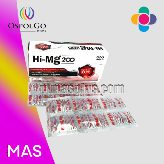 Produk HI-MG 200 MG 30 S TAB - PT. MURNI AIK SUKSES